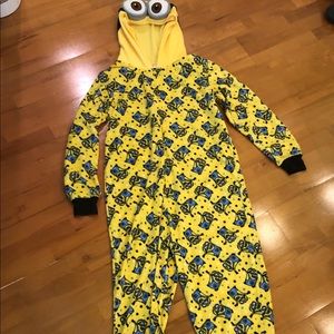Minion adult large onesie